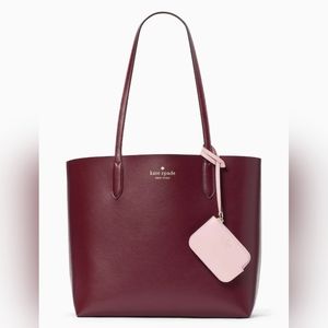 Kate Spade Ava Reversible Tote Deep Berry